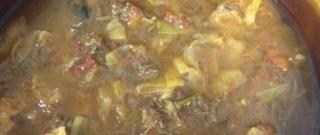 Sweet and Sour Cabbage Soup Photo