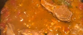 Mediterranean Lamb and Lentil Stew Photo