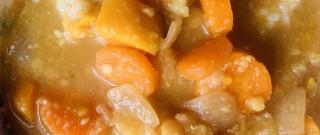 Red Lentil and Yellow Split Pea Soup Made with a Pressure Cooker Photo