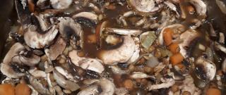 Barley, Lentil and Mushroom Soup Photo