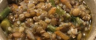 Lentil and Buckwheat Soup Photo