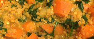 Indian Sweet Potato and Lentil Soup Photo