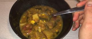 Fragrant Red Lentil and Rainbow Chard Soup Photo