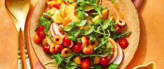 Arugula Salad with Stone Fruit Photo