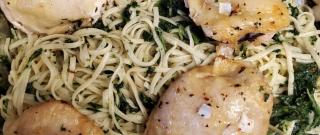 Oven Chicken and Linguini Photo