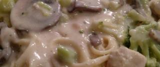 Chicken Mushroom Linguine Photo