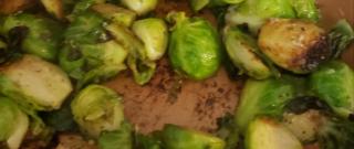 Pan Fried Brussels Sprouts Photo