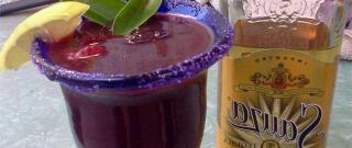 Purple and Gold Margarita Photo