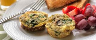 Veggie Egg Muffins with Spinach and Mushrooms Photo