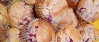 Fresh Cherry Muffins Photo