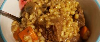 Beef Mushroom Barley Soup Photo