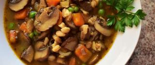 Mushroom and Farro Soup Photo