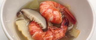 Mushroom, Shrimp, and Winter Melon Soup Photo