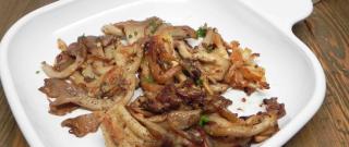 Simple Sauteed Oyster Mushrooms Photo