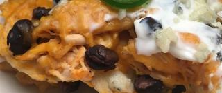 Buffalo Chicken Nacho Bowl Photo