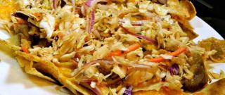 Pulled Pork Nachos with Sriracha Slaw Photo