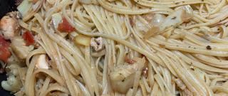 Greek Chicken Pasta Photo