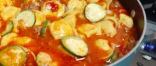 Tortellini Minestrone Soup Photo