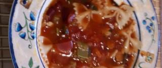 Minestrone Vegetable Soup Photo