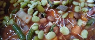 Prosciutto Fave Minestrone alla Riso Photo