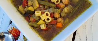 Easy Slow Cooker Vegetarian Minestrone Photo