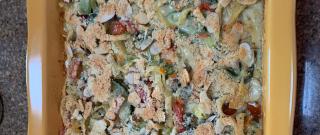 Baked Pasta Primavera Photo