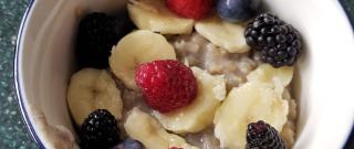 Sweet Banana Almond Oatmeal Photo