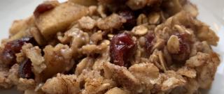 Baked Cranberry Oatmeal Photo