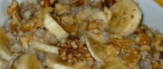 Banana Nut Oatmeal Photo