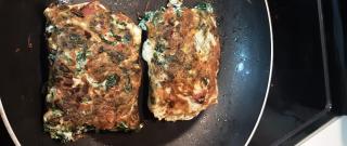 Spinach Mushroom Omelet Photo