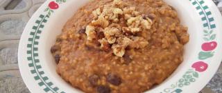 Slow Cooker Pumpkin Oatmeal Photo