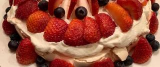 Chef John's Pavlova with Strawberries Photo