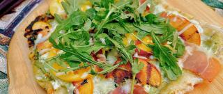 Prosciutto Peach Pizza Photo