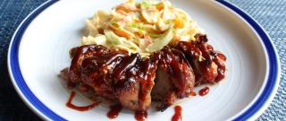 Barbecued Pork Skewers Photo