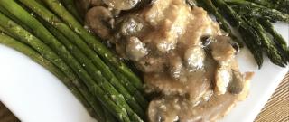 Garlic Pork Tenderloin with Mushroom Gravy Photo