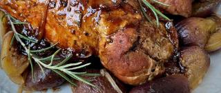 Balsamic Braised Pork Tenderloins with Fresh Figs Photo