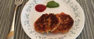 Vegetable and Feta Latkes Photo