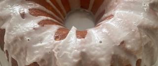 Cream Cheese Pound Cake with Lemon Glaze Photo