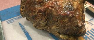 Cast-Iron Skillet Prime Rib Roast and Gravy Photo