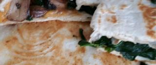 Spinach and Mushroom Quesadillas Photo