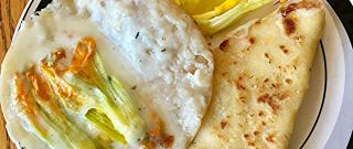 Quesadillas de Flor de Calabaza (Zucchini Blossom Quesadillas) Photo