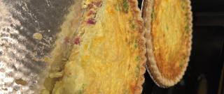 Creamy Ham and Cheese Quiche Photo