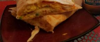 Jalapeno and Canadian Bacon Breakfast Quesadillas Photo