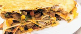 Andouille and Poblano Quesadillas Photo