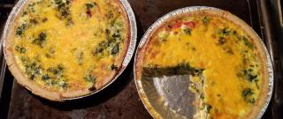 Quick Spinach Quiche Photo