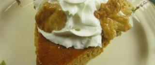 Easy Maple Pumpkin Pie Photo