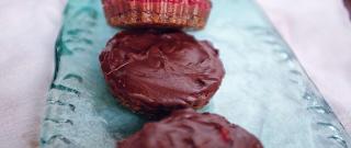 Vegan Raspberry Chocolate Tarts Photo