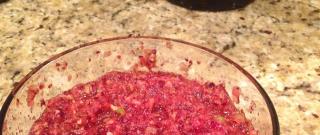 Apple Cranberry Relish Photo