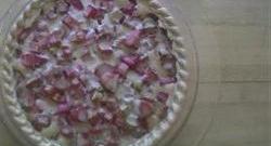 Rhubarb Pie - Single Crust Photo