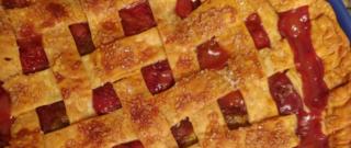 My Own Strawberry Rhubarb Pie Photo